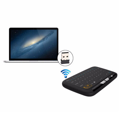 H18 2.4G Mini Wireless Virtual keyboard with QWERTY Touch Pad for Smart TVs/PS3/Set-Top Boxes