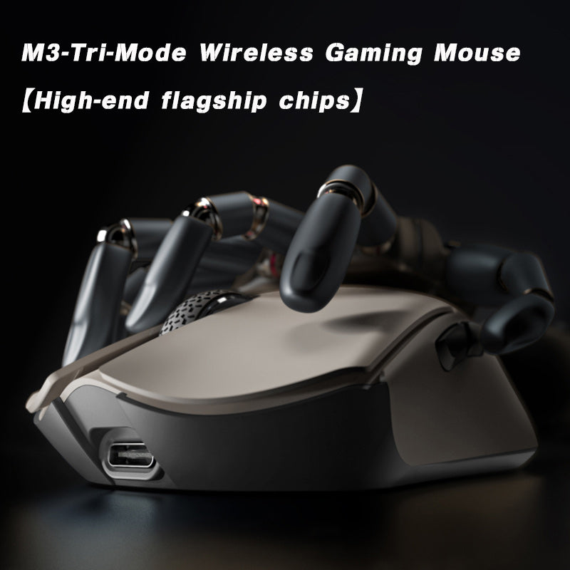 MOTOSPEED Darmoshrk M3 Rechargeable Bluetooth / Wired / Wireless Gaming Mouse Ultra-light Computer Laptop Mice