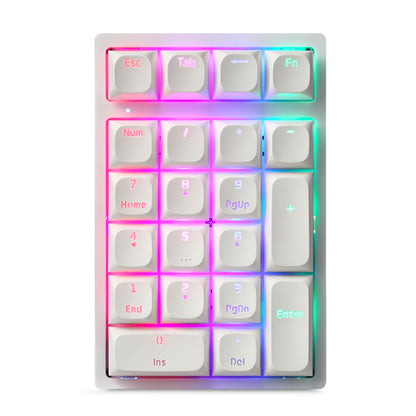 MOTOSPEED K24 RGB Backlight USB Wired Mechanical Numeric Keypad 21 Keys Numpad