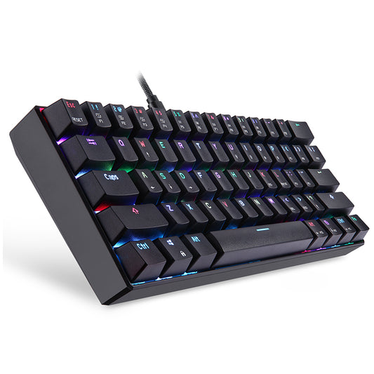 MOTOSPEED CK61 RGB Mechanical Gaming Keyboard 61 Keys Keyboard Blue Switch