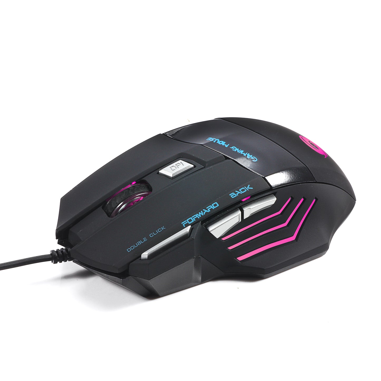 HXSJ A868 Adjustable DPI Colorful Light USB Wired Laptop Computer Ergonomic Gaming Mouse