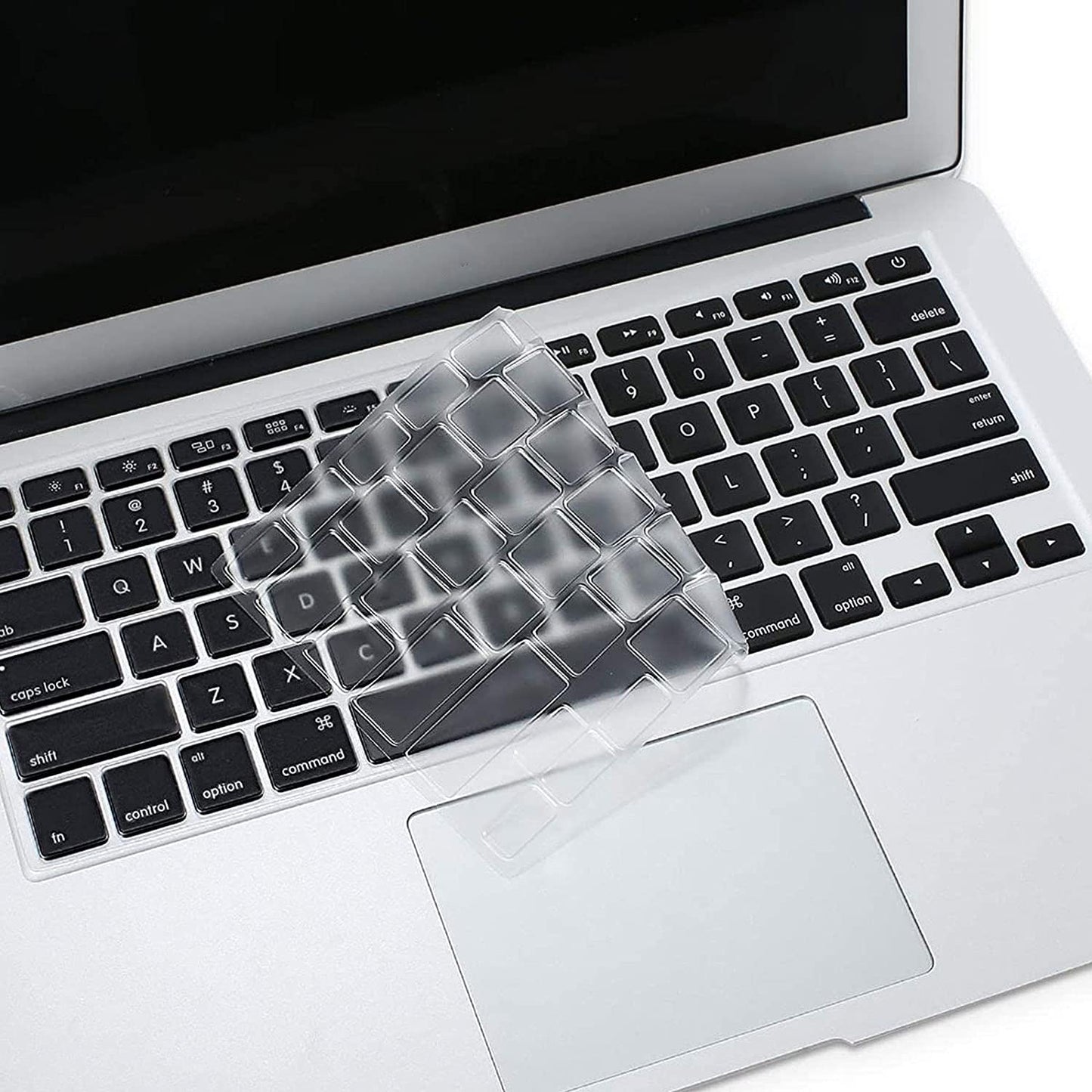 Clear Anti-Dust TPU Keyboard Skin Protector Cover for MacBook Pro 13-inch (2016) with Touch Bar (Model A1706/A1989/A2159/A1707/A1990)