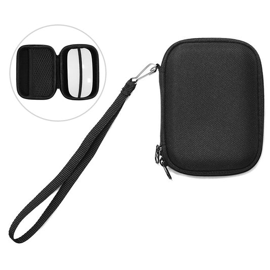 For Logitech Pebble M350 Wireless Mouse Portable Storage Bag Shockproof Zipper Carrying Case