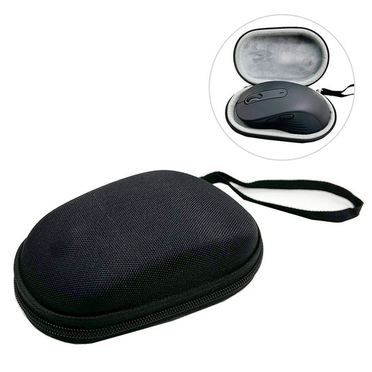 For Logitech M650L Wireless Mouse Storage Bag Portable Zipper Protection Carrying Case