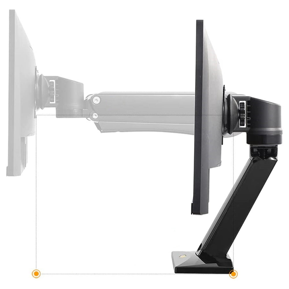 NORTH BAYOU NB45 Desktop Adjustable 24-42 inch Computer Monitor Holder Support Arm Bracket