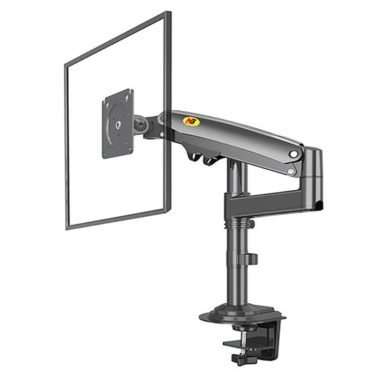 NORTH BAYOU H100 Desk Clip-on Monitor Support Arm Adjustable 22-35 inch Computer Monitor Holder Bracket