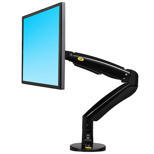 NORTH BAYOU F100A 22-35 inch Computer Monitor Desktop Rotatable Holder Adjustable Support Arm Bracket