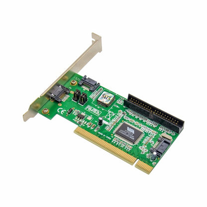 PCI VT6421 PCI Adapter IDE+SATA-150 RAID Array Convertor Card Supports PATA UDMA 6 Transmission