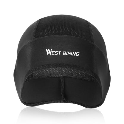 WEST BIKING Summer Cycling Stretchy Hat Anti-UV Sunscreen Ice Silk Cap