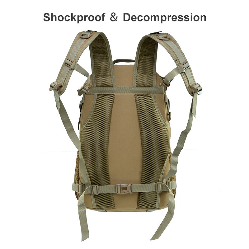 JSM J003 27L Waterproof Military Tactical Backpack Outdoor Army Assault Pack Hiking Trekking Rucksack