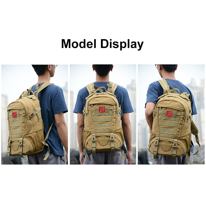 JSM J003 27L Waterproof Military Tactical Backpack Outdoor Army Assault Pack Hiking Trekking Rucksack