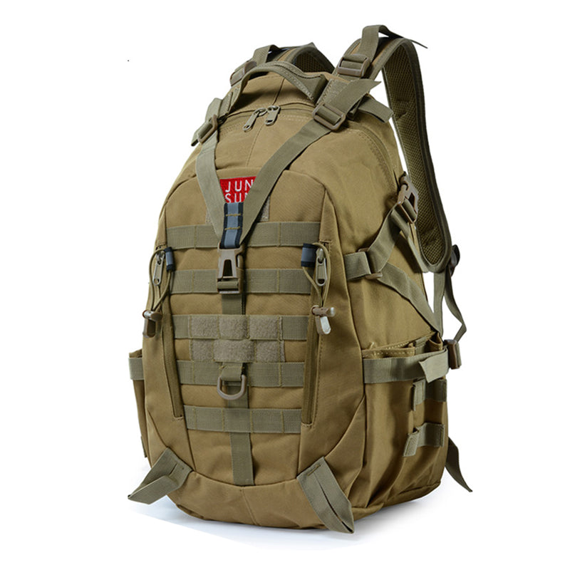 JSM J012 25L Large Capacity Camouflage Backpack Night Reflective Outdoor Sports Molle Military Shoulder Bag