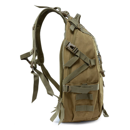 JSM J012 25L Large Capacity Camouflage Backpack Night Reflective Outdoor Sports Molle Military Shoulder Bag