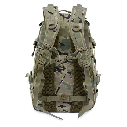 JSM J012 25L Large Capacity Camouflage Backpack Night Reflective Outdoor Sports Molle Military Shoulder Bag