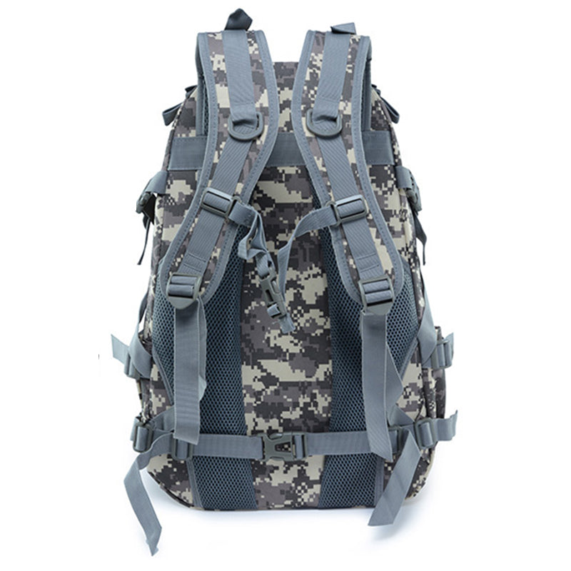 JSM J012 25L Large Capacity Camouflage Backpack Night Reflective Outdoor Sports Molle Military Shoulder Bag