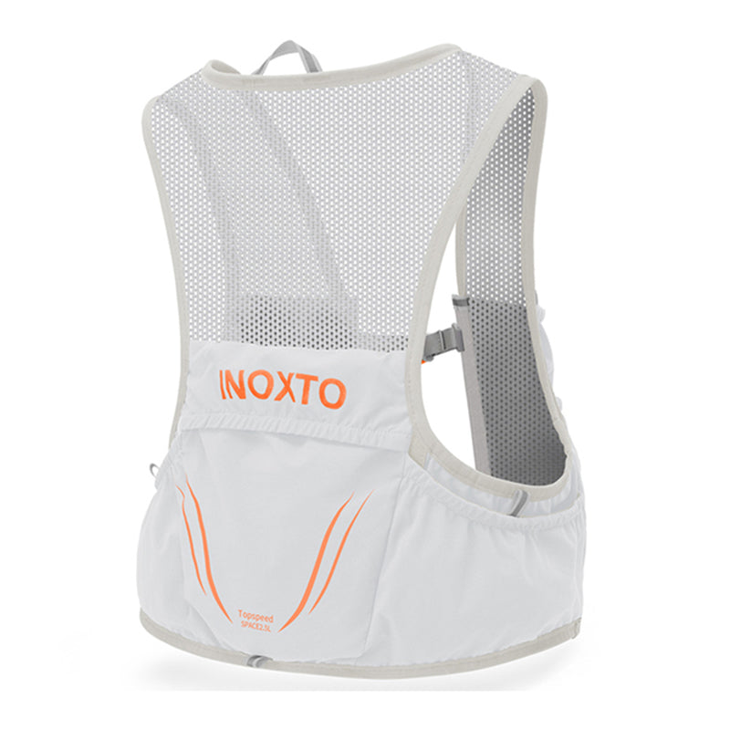 OUTDOOR INOXTO 5L Running Vest Backpack Lightweight Phone Holder Pockets Hiking Cycling Backpack Water Bottle Carrying Bag (Size: L)