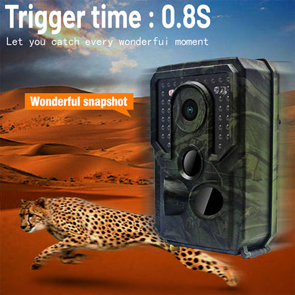 HUNTERCAM PR400 PRO 1080P HD Wild Trail Camera 0.8S Trigger 16MP Infrared Induction Hunting Camera