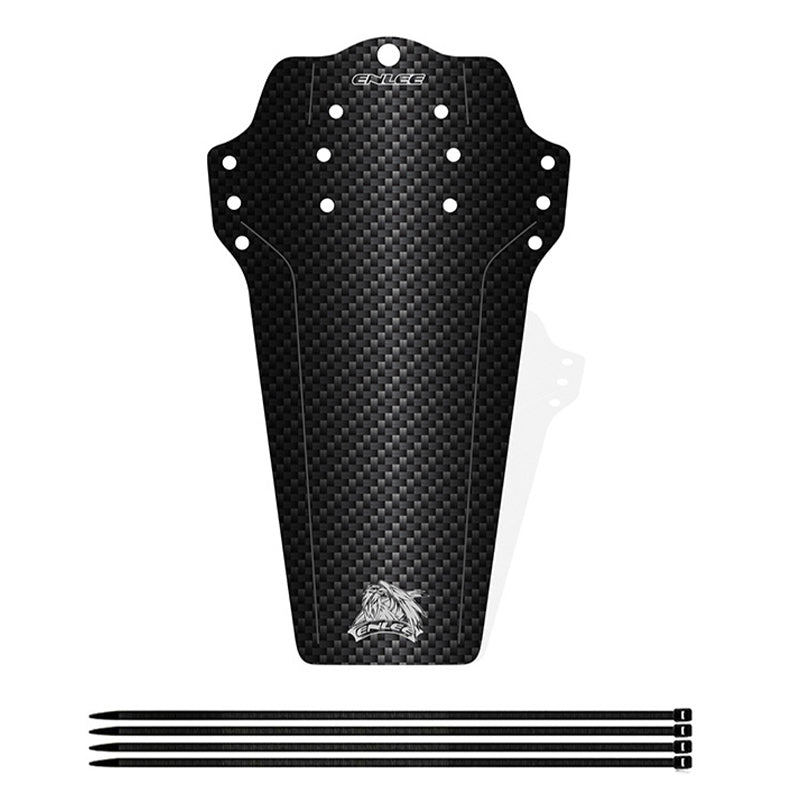 ENLEE Bike Fender MTB Mud Guard Front and Rear Mud Guard Portable Fashionable Pattern Design Bike Fender Mudflap