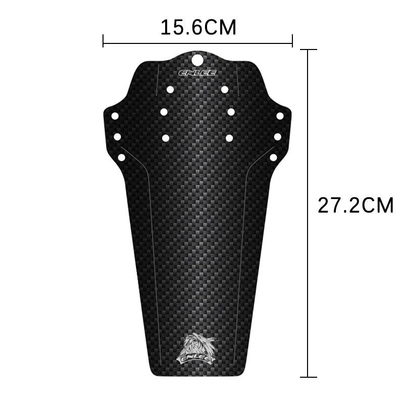 ENLEE Bike Fender MTB Mud Guard Front and Rear Mud Guard Portable Fashionable Pattern Design Bike Fender Mudflap