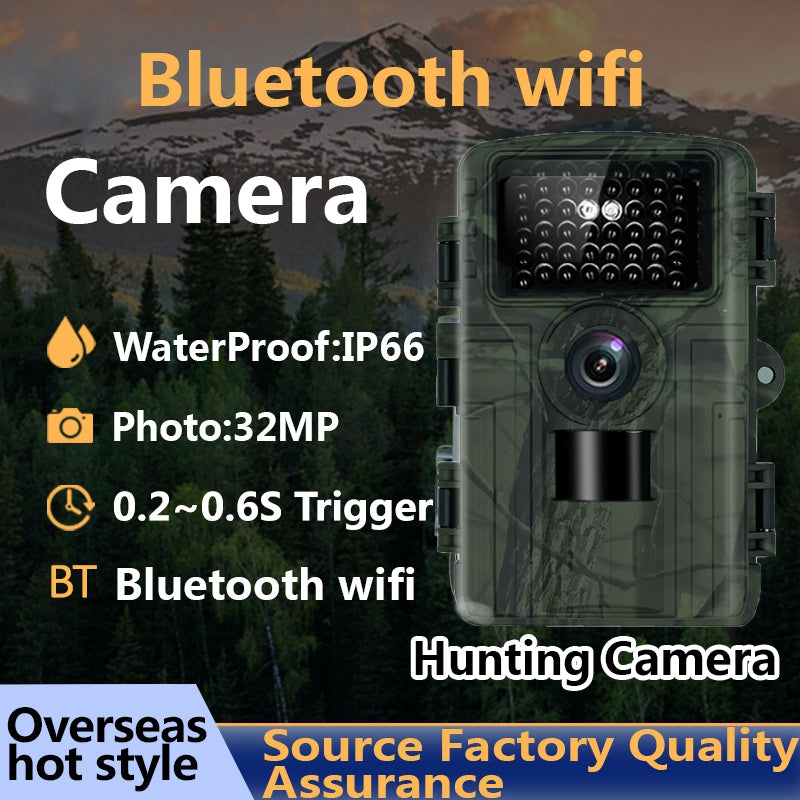 PR5000 2.0-Inch Screen Outdoor Hunting Camera 1080P HD Waterproof Outdoor Adventure Mini Camera