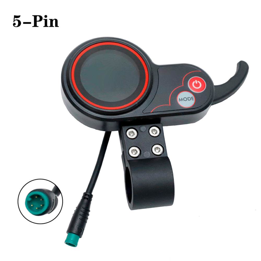 TF100 5Pin Meter Screen Display Throttle for KUGOO M4 10 inch Series Electric Scooter Universal Accessories