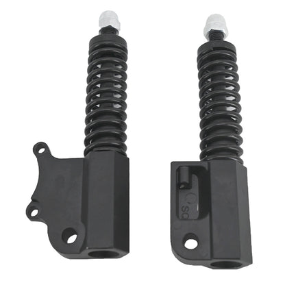 1Pair Spring Assisted Shock Absorber Replacement for KUGOO M4 10-inch Electric Scooter Alloy Hydraulic Thickened Left/Right Vibration Damper Accessories