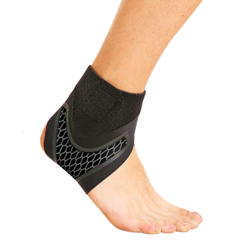 Ankle Support Brace Basketball Running Sports Ankle Compression Wrap Sleeve, Size: L, 40-43