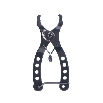 RISK Bicycle Mini Chain Quick Link Tool MTB Mountain Road Bike Magic Buckle Removal Installation Tool Clamp Black