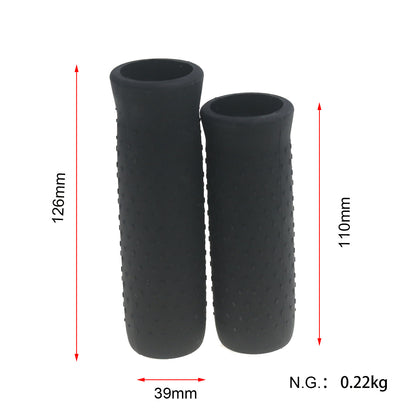 1 Pair Rubber Handlebar Grip for Ninebot Max G30, Electric Scooter Anti-slip Handlebar Grip Cover