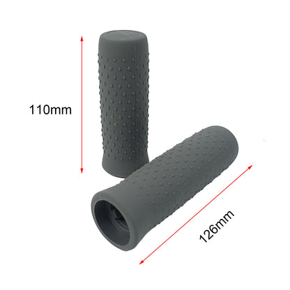 1 Pair Rubber Handlebar Grip for Ninebot Max G30, Electric Scooter Anti-slip Handlebar Grip Cover