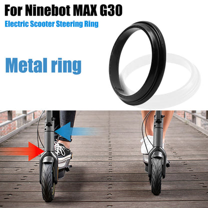 5Pcs/Set for Ninebot MAX G30 Electric Scooter Aluminum Alloy+ABS Bearings Rotating Steering Bushes