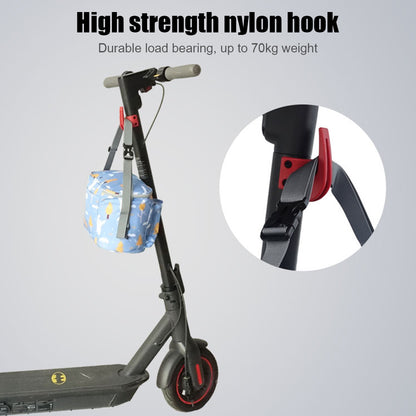 Nylon Hook for Ninebot Max G30 Electric Scooter Storage Hook Hanging Bag Claw Hanger