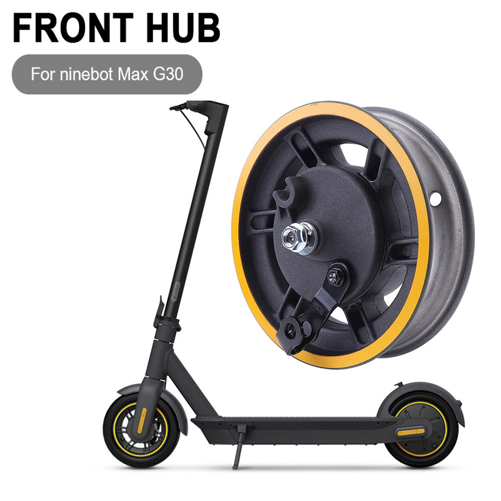 For Ninebot MAX G30 Front Hub Wheel Assembly Smart Electric Scooter Accessories