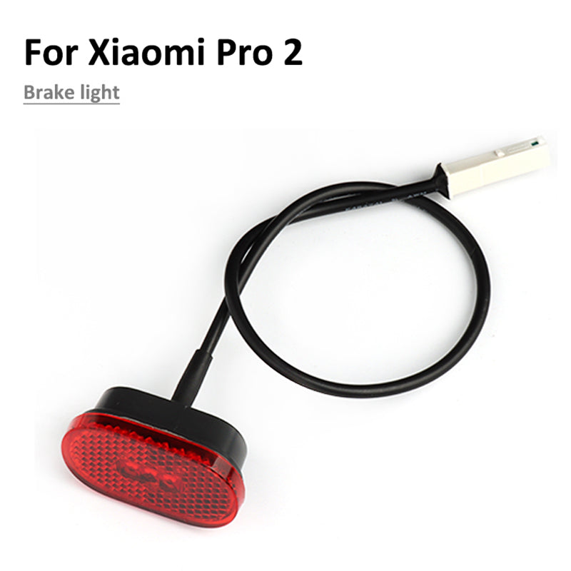 For Xiaomi Mi Electric Scooter Pro 2 Bright LED Back Taillight Easy to Install Tail Light Cycling Accessories