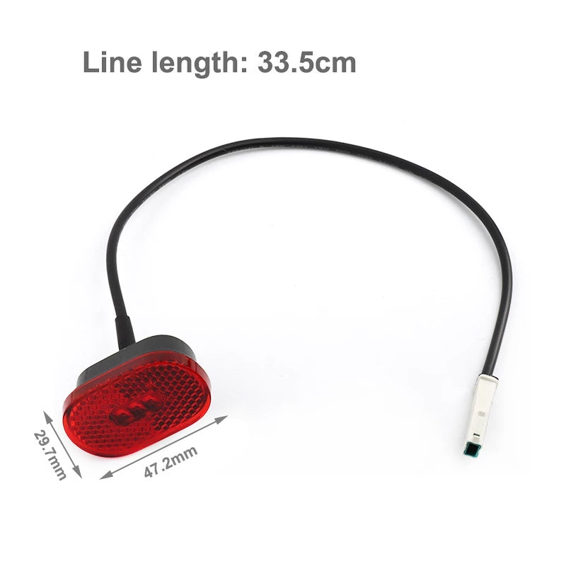 For Xiaomi Mi Electric Scooter Pro 2 Bright LED Back Taillight Tail Light Cycling Accessories Easy to Install