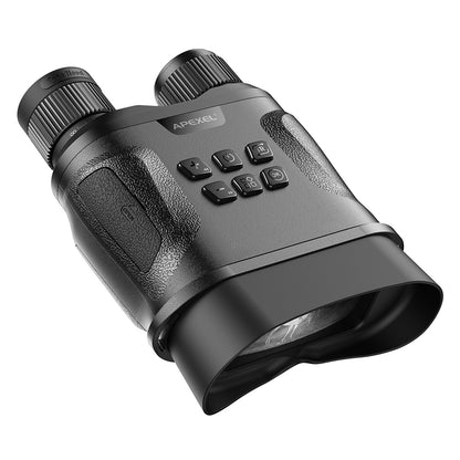 APEXEL APL-NV008 12X Digital Zoom IR Night Vision Binoculars 2.3" LCD Screen Multi-layer Coated Night Vision Device with 5 IR Level Adjustable