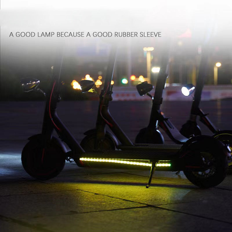 For Xiaomi M365 Electric Scooter High Bright LED Strip Light Battery Powered Colorful Light Rope