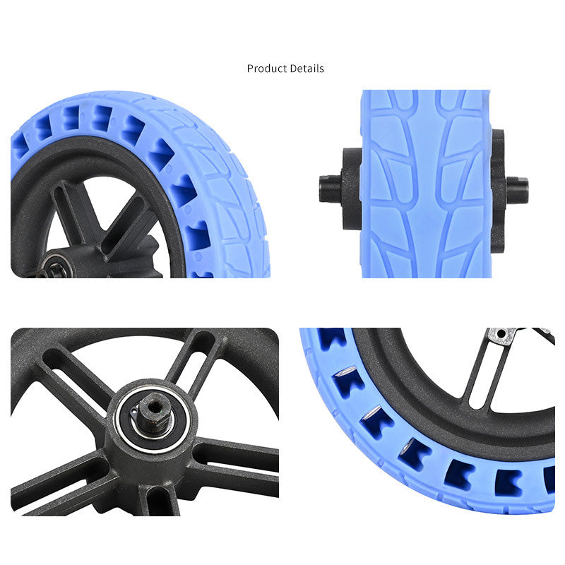 8.5inch Rubber Solid Tire for Xiaomi M365 Pro / Pro 2 / Pro 3 Electric Scooter Shock Absorber Damping Tyre with Wheel Hub