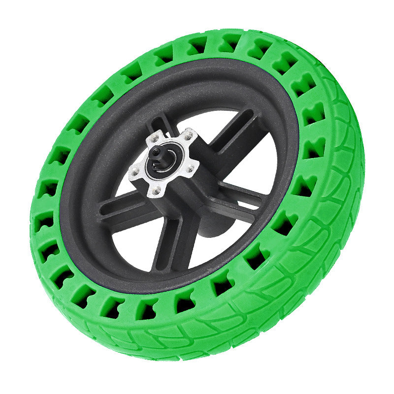 8.5inch Rubber Solid Tire for Xiaomi M365 Pro / Pro 2 / Pro 3 Electric Scooter Shock Absorber Damping Tyre with Wheel Hub