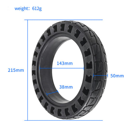 8.5inch Rubber Honeycomb Tire for Xiaomi M365 / Pro / 1S / Pro 2 Electric Scooter Shock Absorber Damping Tyre