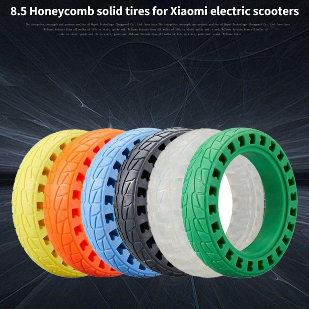 8.5inch Rubber Honeycomb Tire for Xiaomi M365 / Pro / 1S / Pro 2 Electric Scooter Shock Absorber Damping Tyre