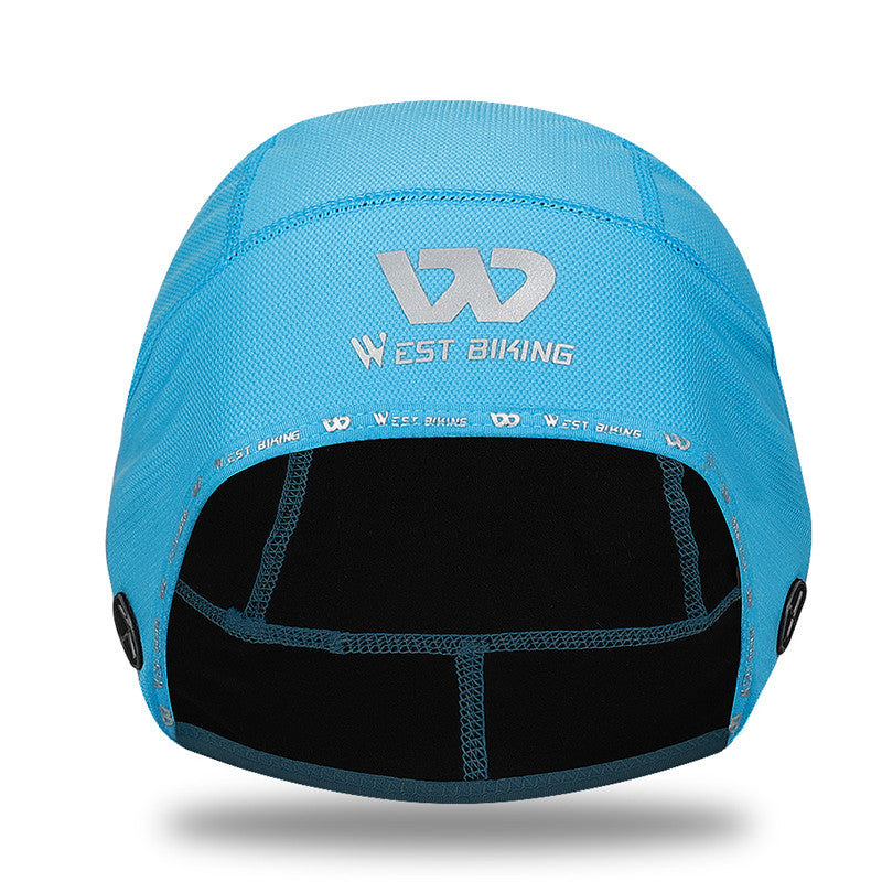 WEST BIKING Reflective Logo Windproof Thermal Cycling Hat Helmet Liner Cap with Earphones Hole