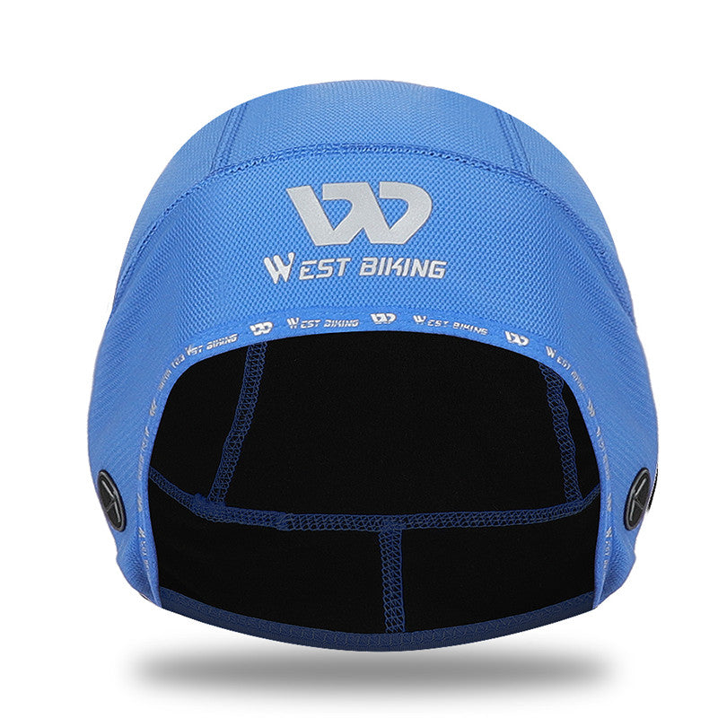 WEST BIKING Reflective Logo Windproof Thermal Cycling Hat Helmet Liner Cap with Earphones Hole