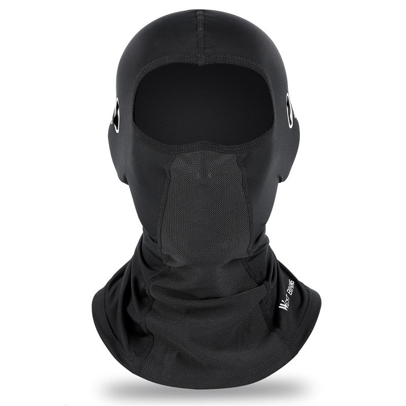 WEST BIKING YP0201296 Summer Cycling Anti-UV Face Mask Balaclava Hood MTB Bike Helmet Liner