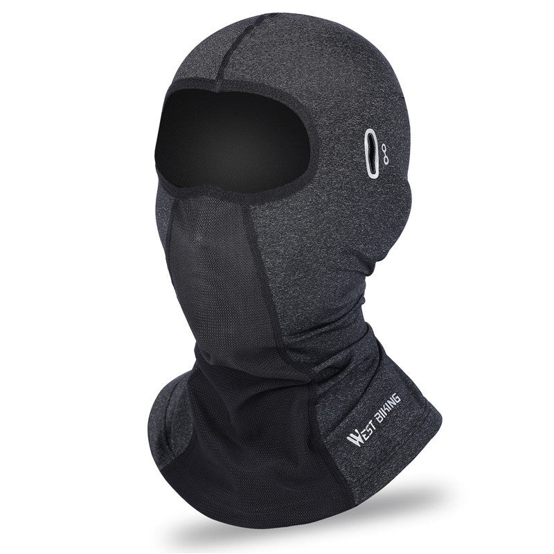 WEST BIKING YP0201296 Summer Cycling Anti-UV Face Mask Balaclava Hood MTB Bike Helmet Liner