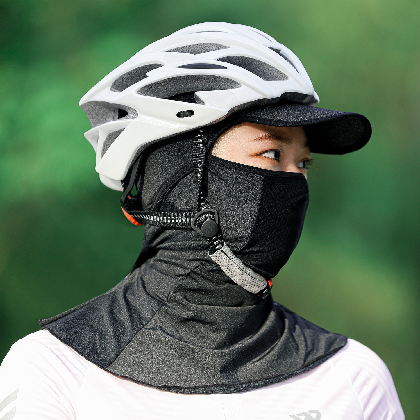 WEST BIKING YP0201304 Outdoor Bike Cycling Sunproof Breathable Cap Scarf Face Cover Headgear with Brim