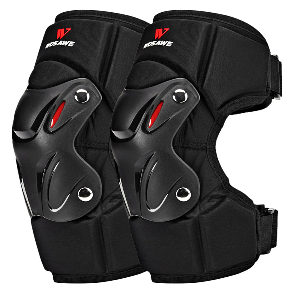 WOSAWE MO352-HZ 1Pc Adult Motorcycle Riding Ski Roller Skating Elbow Pads Hard Shell Anti-fall Anti-collision Elbow Protective Gear