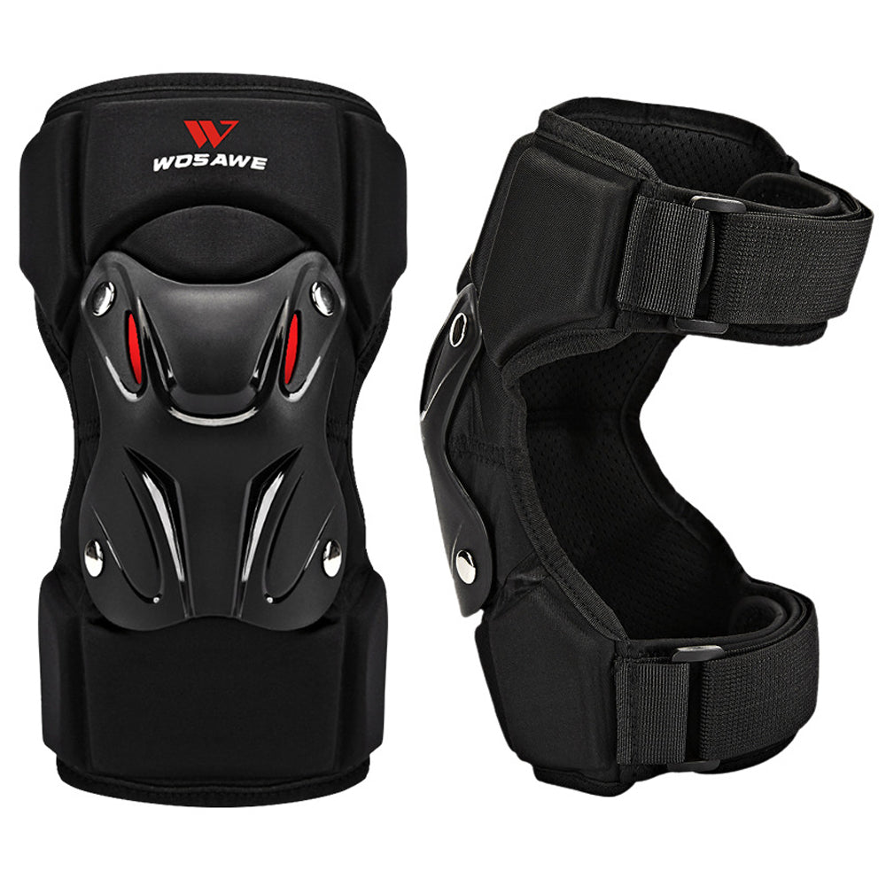 WOSAWE MO352-HZ 1Pc Adult Motorcycle Riding Ski Roller Skating Elbow Pads Hard Shell Anti-fall Anti-collision Elbow Protective Gear