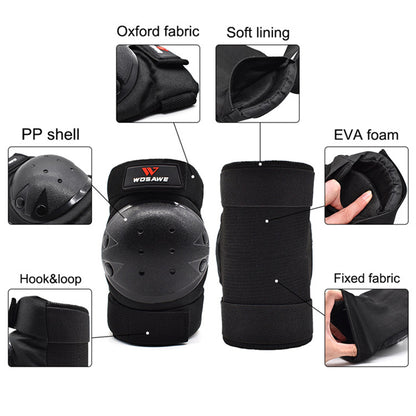 WOSAWE ML309-HZ 1 Pair Men Women Sports Motocross Anti-fall Elbow Pad Ski Roller Skating Skateboard Elbow Guard Protector