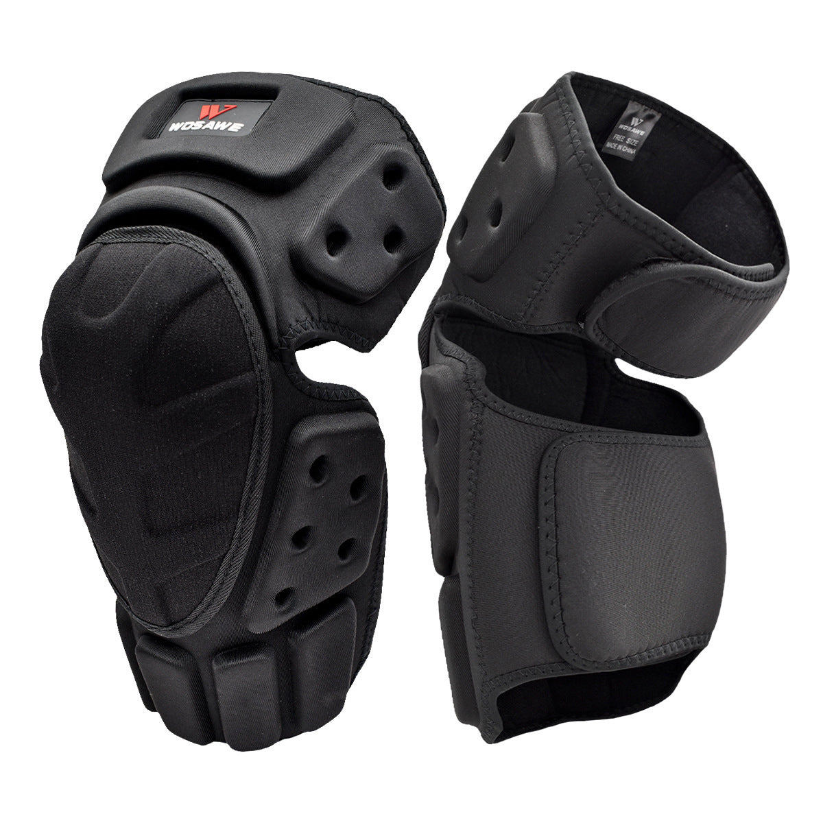 WOSAWE BC332-HZ 1 Pair Adult Motorcycle Elbow Pads Motocross Elbow Protection Moto Racing Adjustable Protective Guard Gear